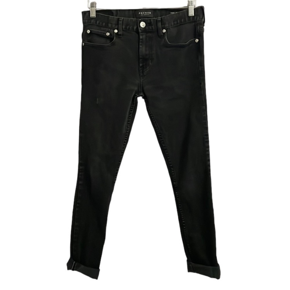 Pacsun size 30 x32 skinny black denim